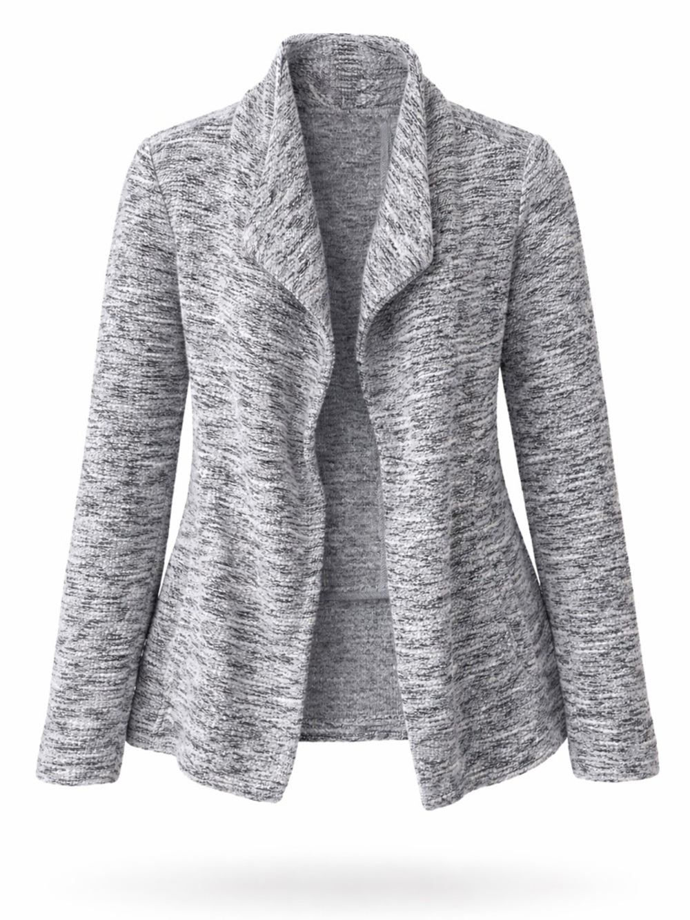 J. McLaughlin tweed sweater cardigan, large